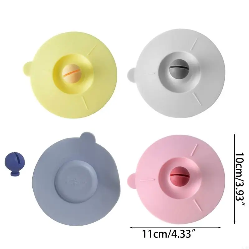 Tapas taza silicona grado alimenticio HX6C, cubierta taza bebida reutilizable, tapa taza Universal, cubiertas