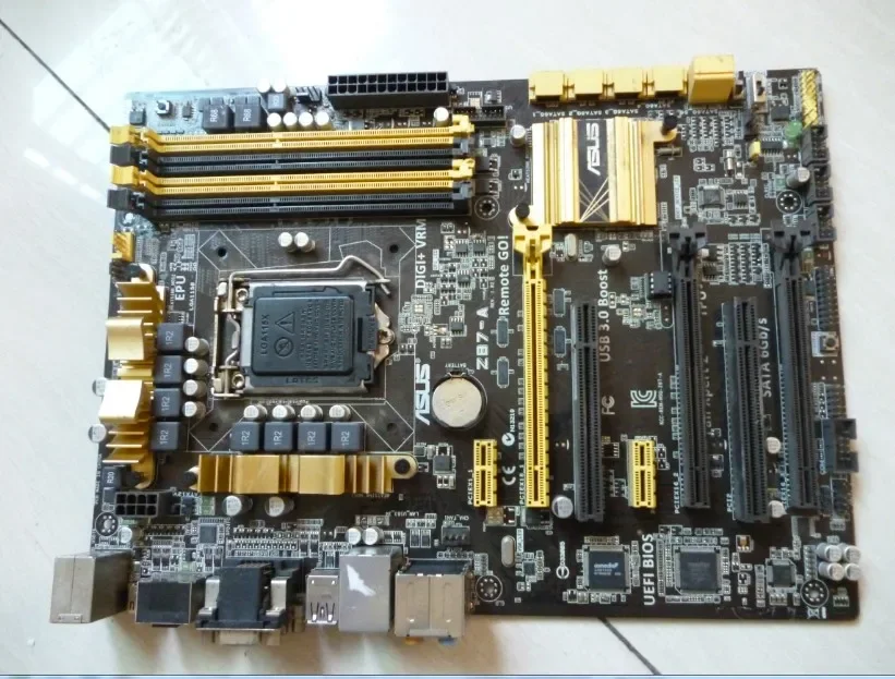 Used Asus Z87-A Original Motherboard Z87 Socket LGA 1150 i7 i5 i3 DDR3 32G SATA3 USB3.0 ATX