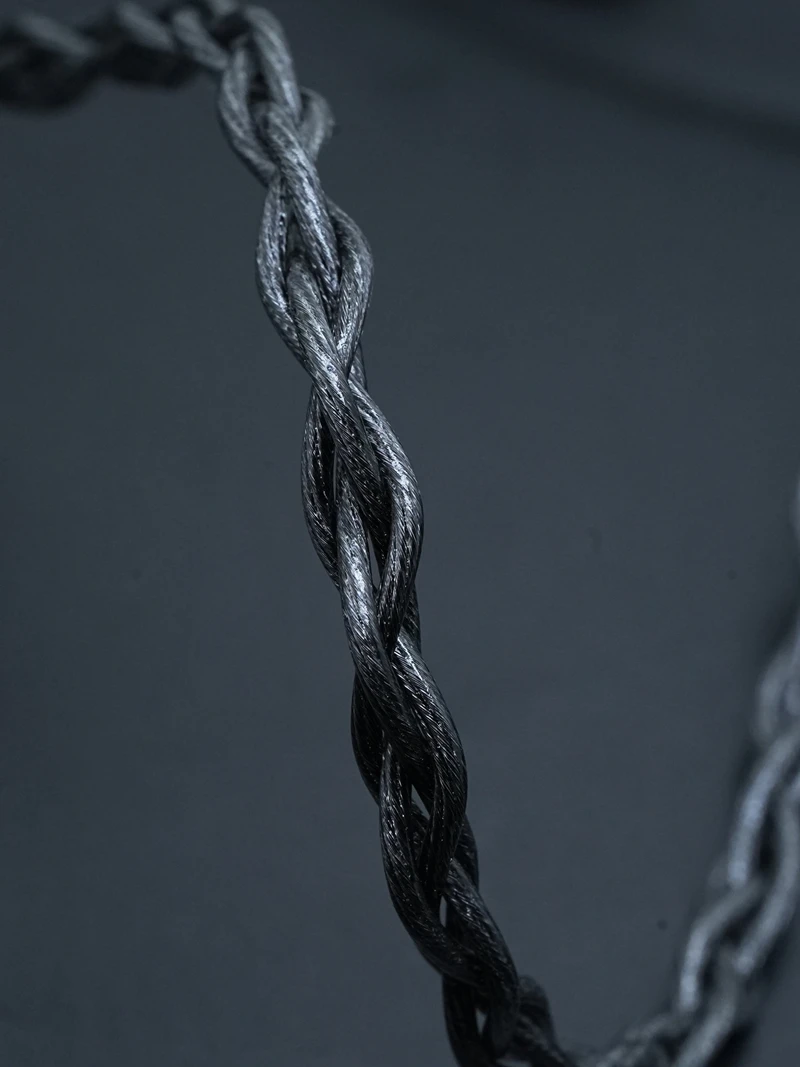 XINHS B05 4-adriges schwarzes, hochreines, graphenöl-impregniertes Kabel, Anti-Shield-Fading-Schutz – Detail 6