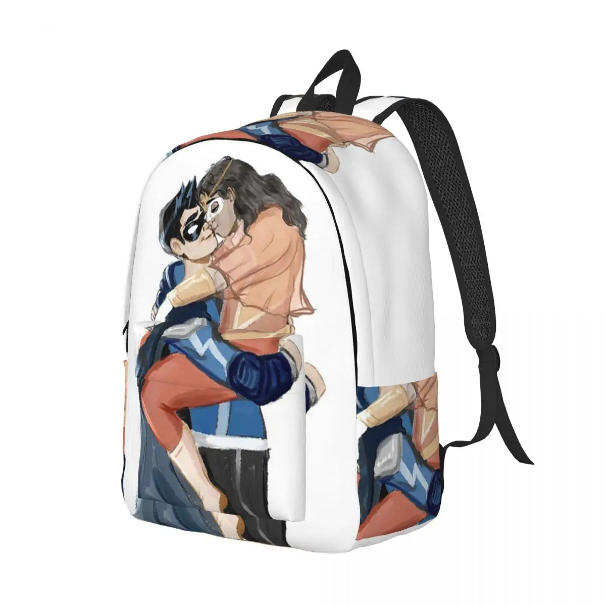 Heart And Hero Official Art Backpack Daypack Large Capacity Kids BookBag School Bag Shoulder Bags for Men Women