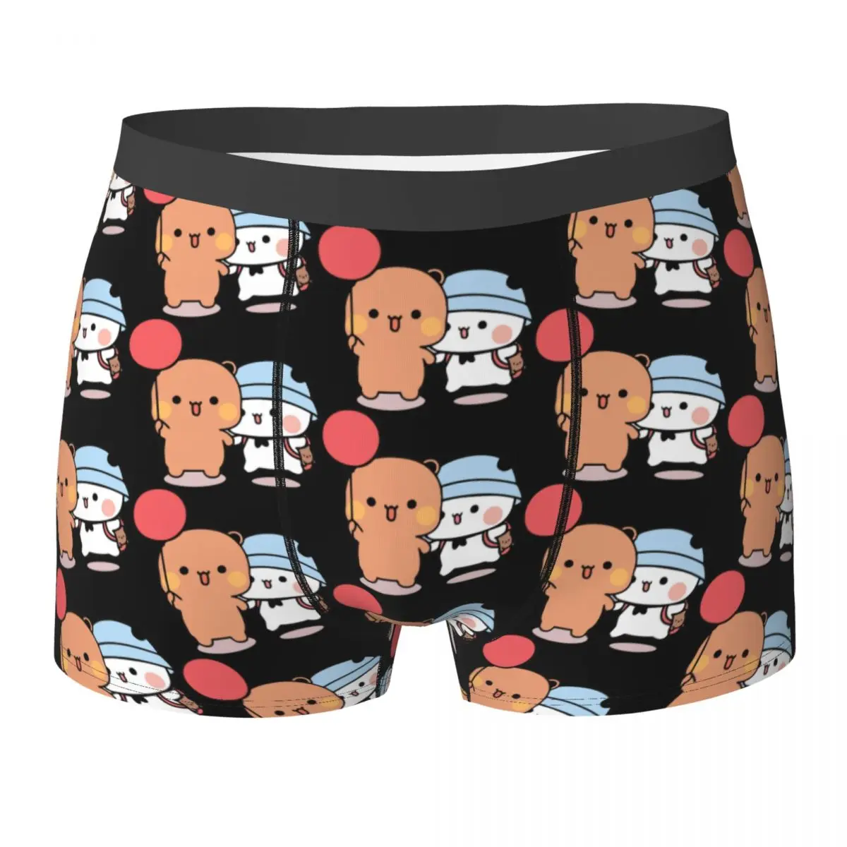 

Cute Bubu Dudu Underwear Kawaii Bear 3D Pouch High Quality Boxer Shorts Print Boxer Brief Sexy Man Panties Plus Size