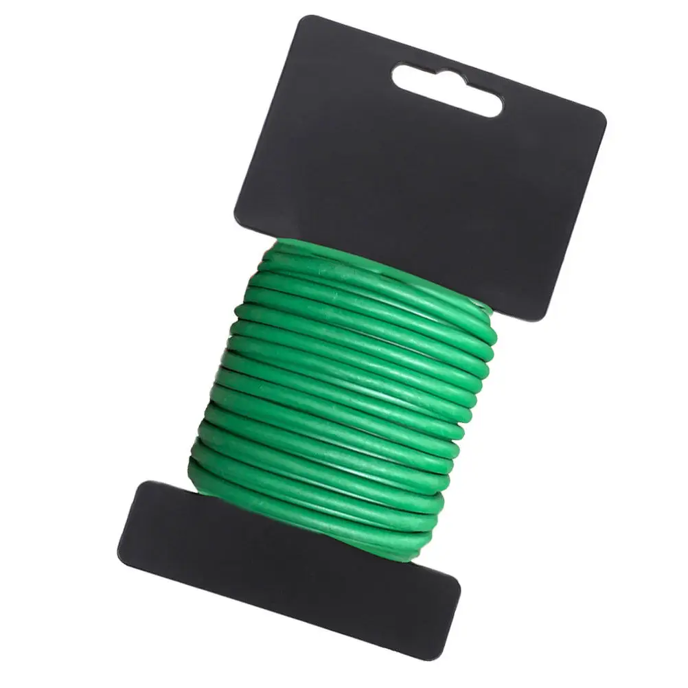 1 Roll Premium PVC Coated Garden Cable Ties for Plants Flexible Plant Fixing Straps Heavy Duty Gardening Binding Tie Plant
