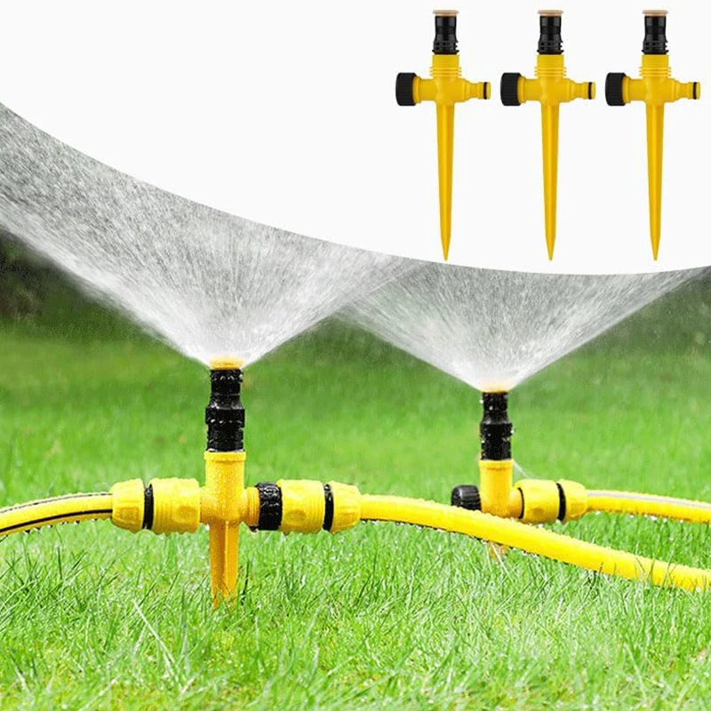 

Garden Sprinkler 360° Rotation Irrigation Watering System Automatic Agriculture Lawn Farm Greenhouse Plant Watering Sprinkler