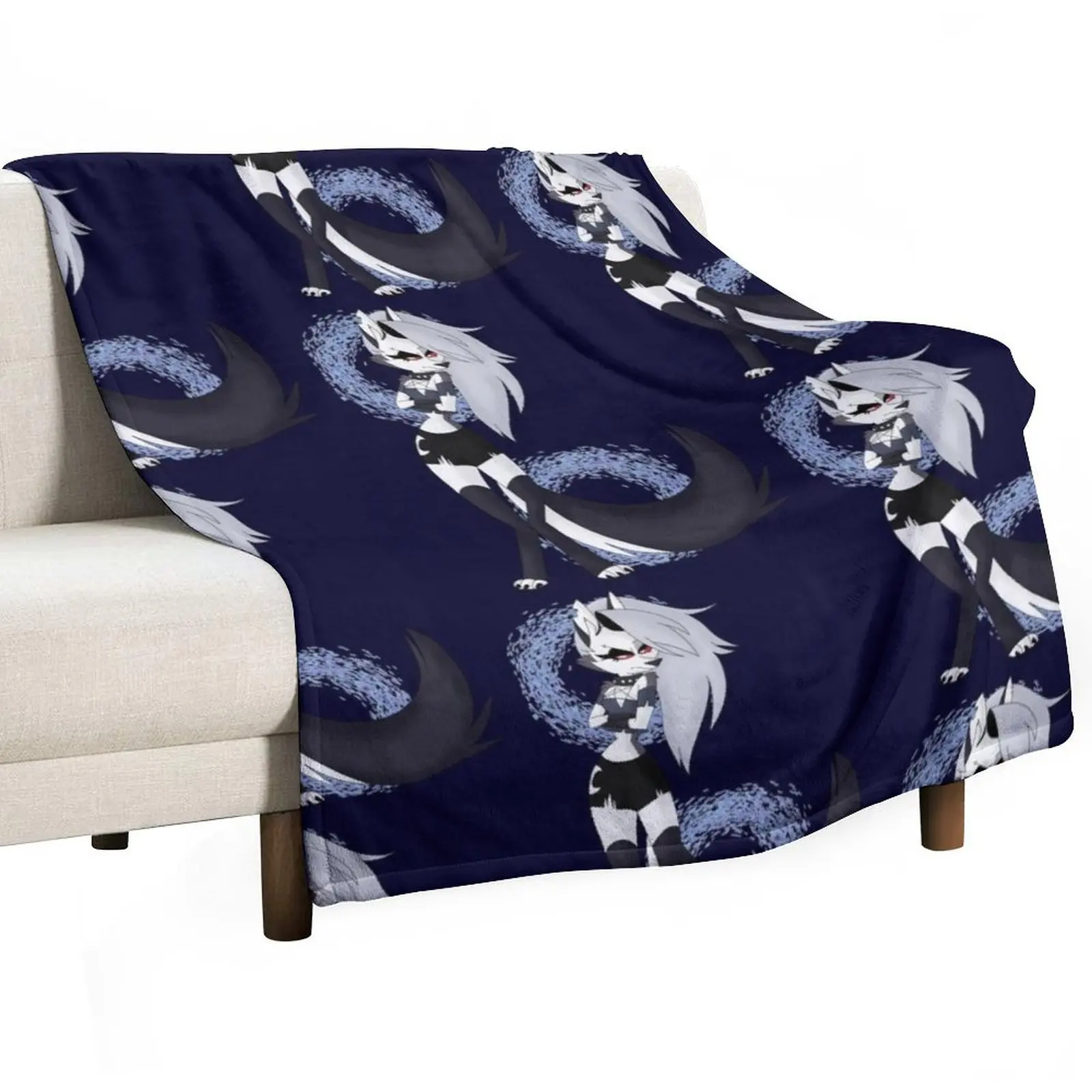 Loona from Helluva Boss Throw Blanket Baby Extra Large Throw For Sofa Thin Custom christmas gifts Decorative Sofas Blankets