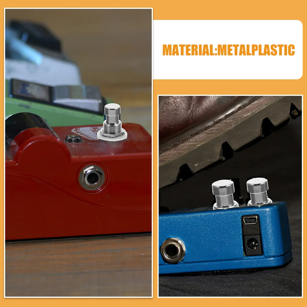 

5pcs Set of 5 Footswitch Pedal Guitar Effect Effector Effects Button Bass Amplifier Footswitches Controllers