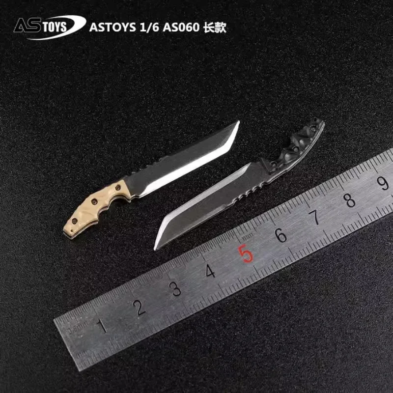 In Stock AS060 1/6 Scale Dagger Military Tactical Knife Long Short Dagger Model for 12in Soldier Action Figure Weapon Accessory