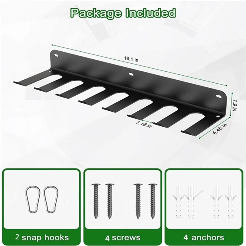 A94E-야구 배트 홀더 벽걸이: 금속 야구 소프트볼 배트 홀더는 야구용 선수 배트를 보유합니다.