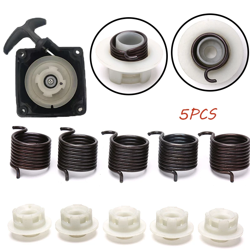 5pcs/set 40-5 Brush Cutter 43CC Grass Trimmer Easy Starter Bearing Covers Repair