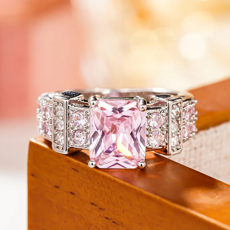 Square Pink Geometr…