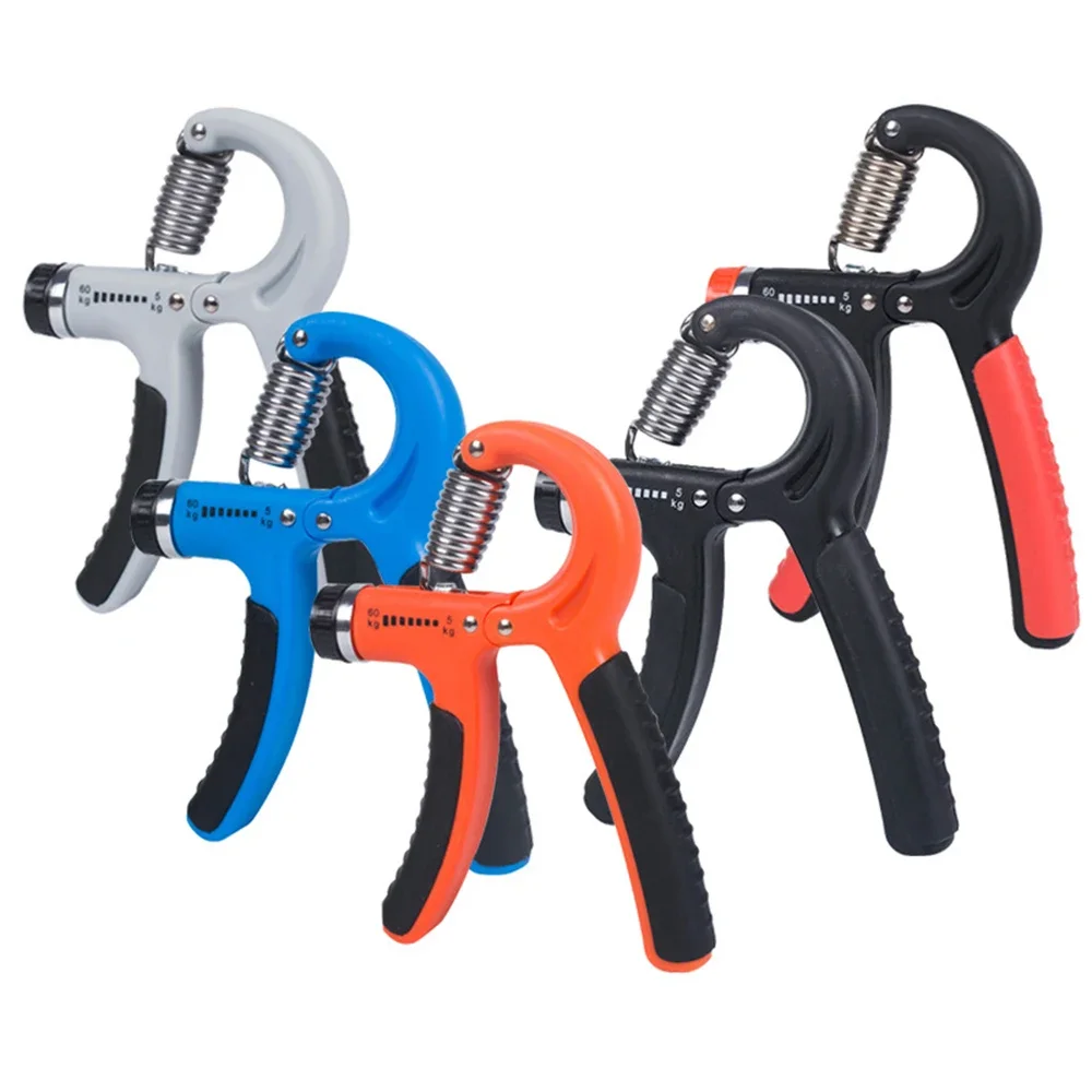 10-100kg Adjustment Hand Grip Strengthener Hand Counter Forearm Exerciser Wrist Arm Muscle Bodybuilding Finger Expander Train