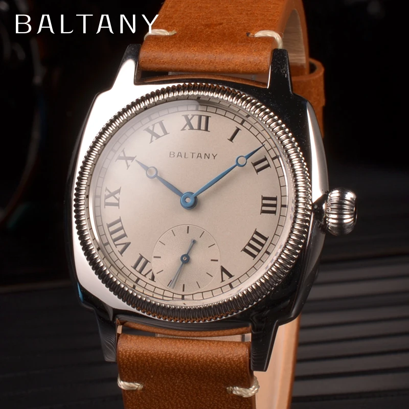 Classic Men's VD78 Quartz 1926 Oyster Homage Watch Waterproof 20Bar Sapphire Leather Vintage Fashion Dress Wristwatch Choice