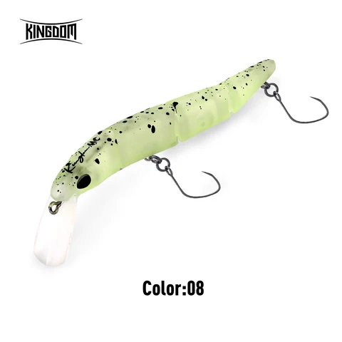 Kingdom Jointed Minnow 70 мм 4,3 г для ловли окуня и форели