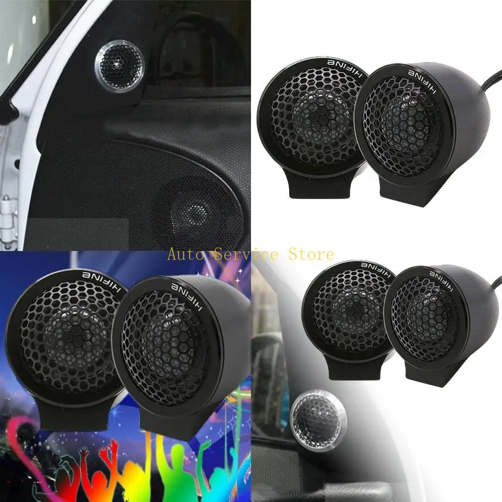 462A Silk Film Aluminum Alloy Tweeter Clear Delicate Sound for Music Lovers