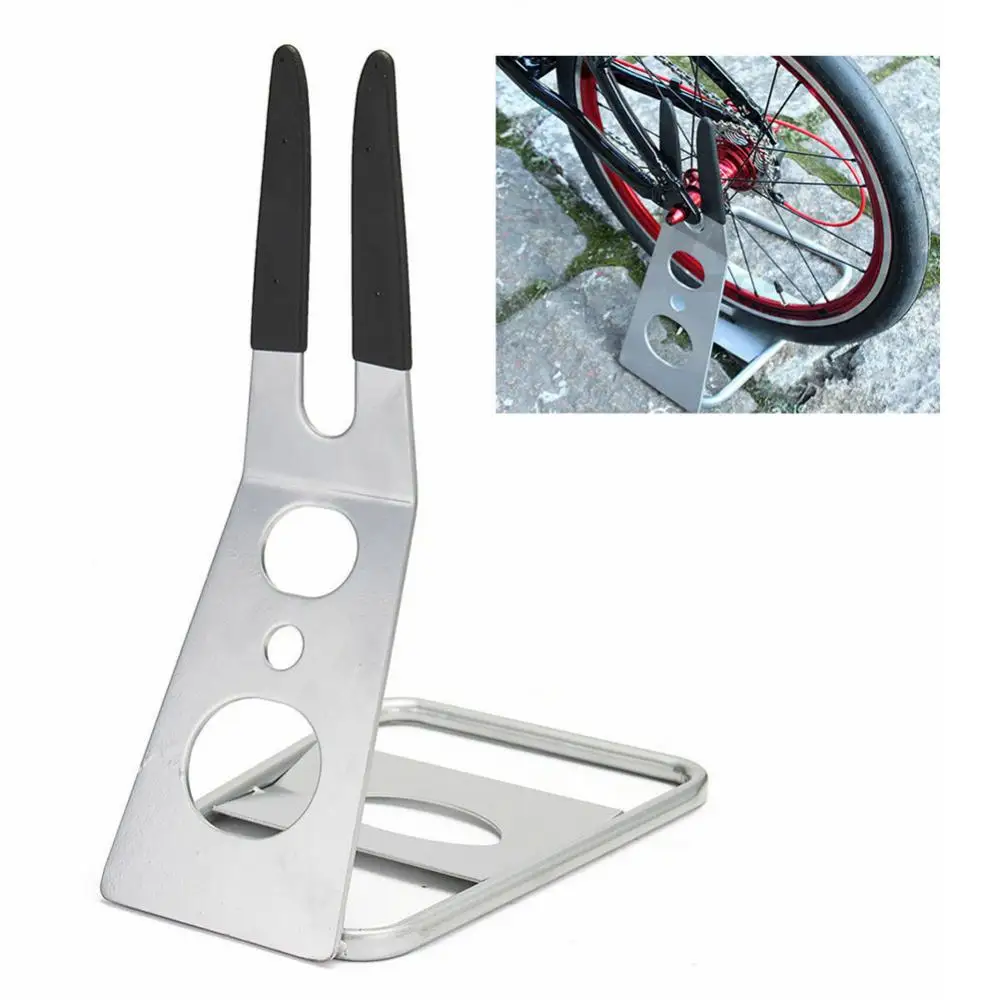 Universal Display Stand Triangle Rear Hub Mount Mountain Bike Bicycle Floor Parking Bicycle Storage Instant Rack Bracket