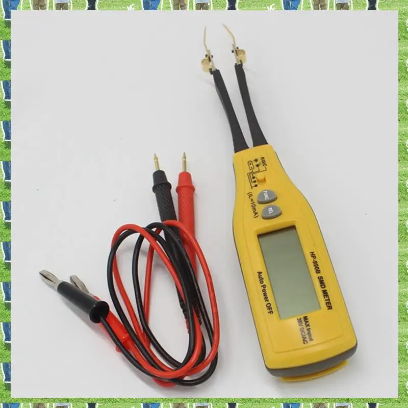 

FTS Holdpeak Digital SMD Tester Capacitance Meter Resistance Meter Diode/Battery Test Power Battery Tester HP-990B