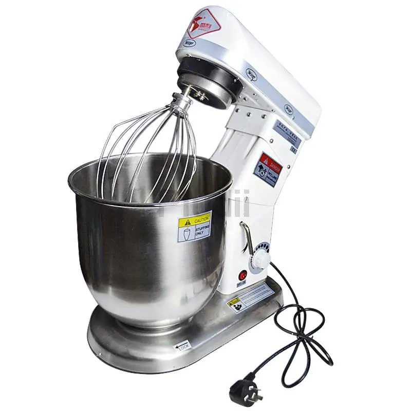 220V 7L/10L Electric Stand Professional Dough Mixer Household Commercial Planetary Mixer Egg Beater Bread High Quality Mixer