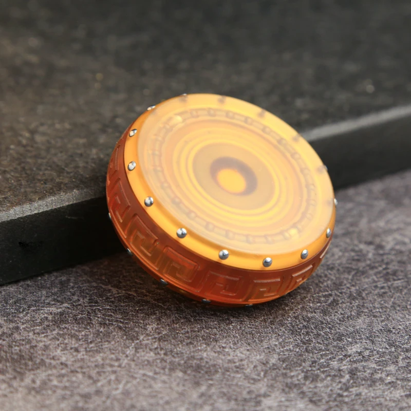 Creatieve vibrerende trommel EDC Fidget Spinner Stijlvolle ratelmunt Leuk fidgetspeelgoed PEI Tactiele mechanische munt Fidgetspeelgoed ADHD-speelgoed