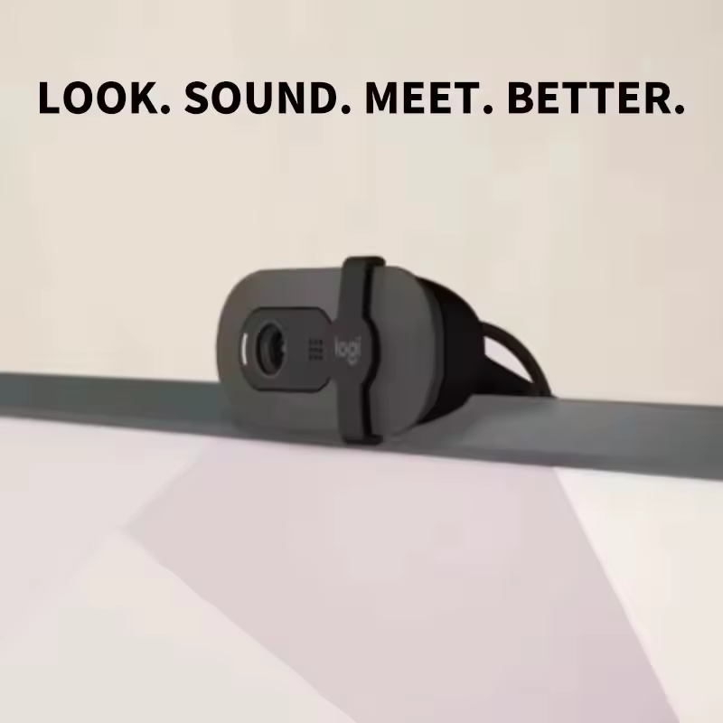 Logitech Brio 90 HD 1080p 웹캠 이미지