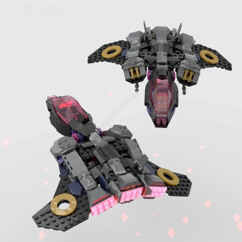 

340pcs MOC The Crystal King Alternate Build Model Building blocks DIY creative craft toys Kids Assemble Christmas gifts