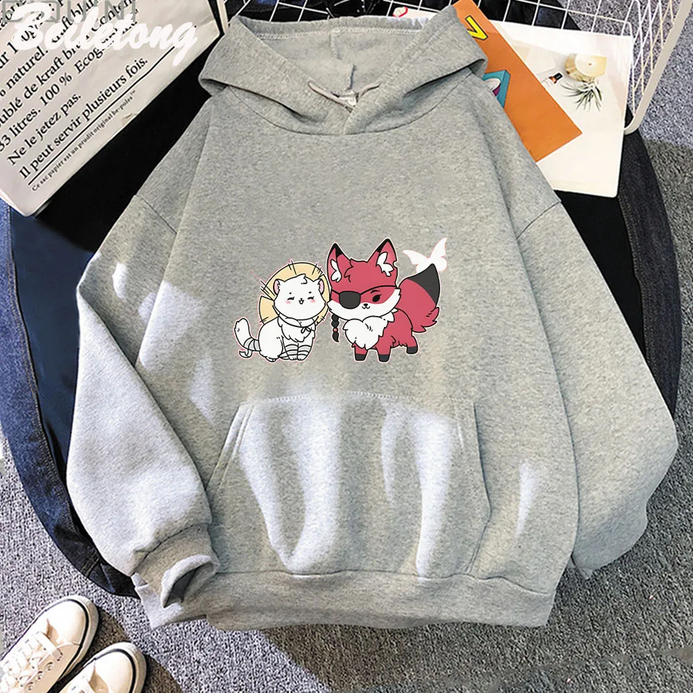 TGCF Hualian Hoodie Tian Guan Ci Fu hoddies Aesthetic Clothes Harajuku Hoodies Fashion Women Cartoon Pullover YK2 Sweatshirts