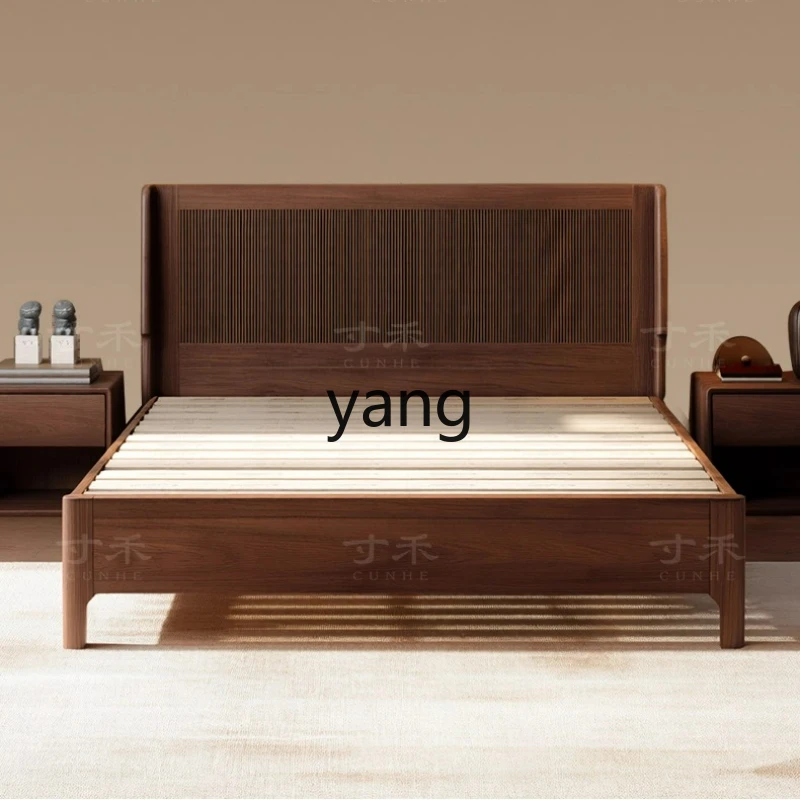 

CX Song-style aesthetics new Chinese-style solid wood double bed home master bedroom double bed