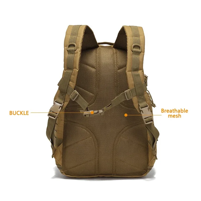 Military tactics Molle Mountain Climbing Hiking Backpack Outdoor Camping Waterproof Fishing Backpack Army Hunting Equipment