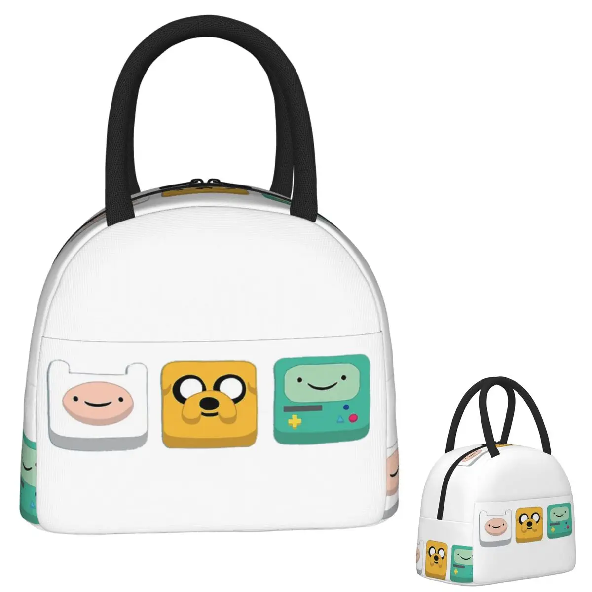 حقيبة غداء معزولة من جيك، فين آند بي إم او للنساء والأطفال، صناديق طعام محمولة، حقيبة غداء حرارية #1