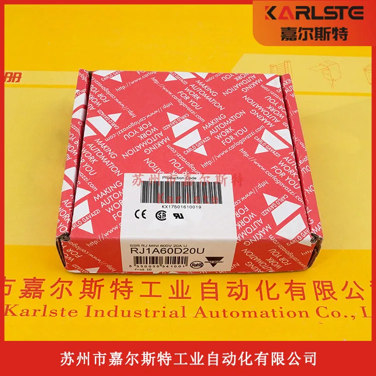 2025 New Original RJ1A60D20U Swiss Jiale CARLO GAVAZZI Solid State Relay Spot Bargaining