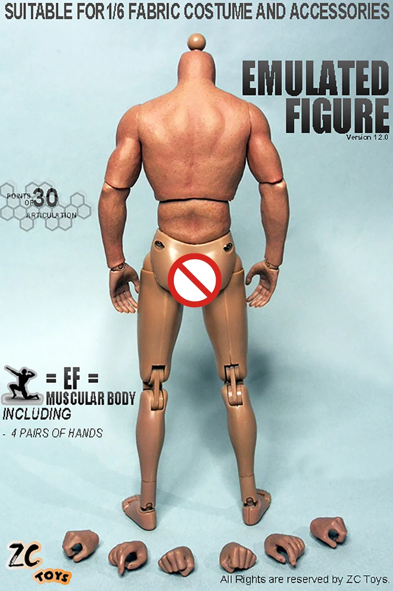 1/6 ZCTOYS S005 męski chłopiec ciało rysunek wojskowy pół gumowana klatka piersiowa muskularne wąskie ramię podobne do TTM19 12 "figurka