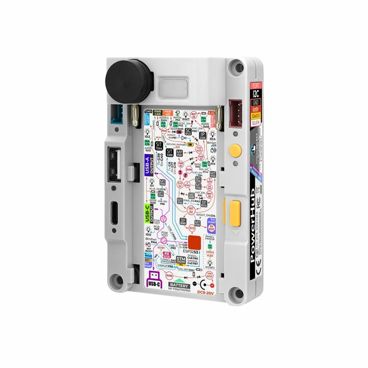 Digital Essentials PowerHub LoT Development Kit Without NP-F550 Battery (--WROOM-1U-N16R8) for Industrial Automation