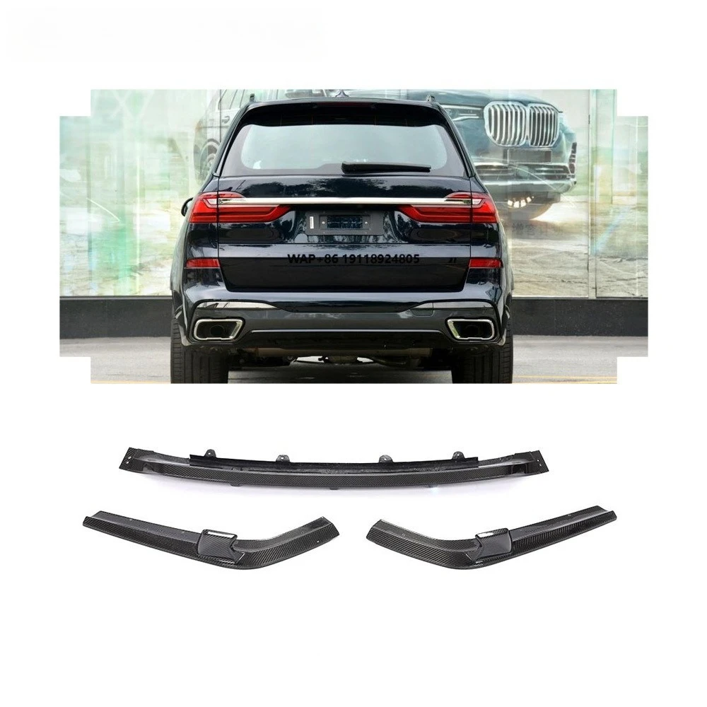 

Carbon Fiber X7 G07 Rear Bumper Diffuser for X7 M-SPORT 4-Door 2019-2021