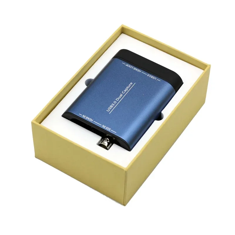 Unisheen لعبة البث المباشر 1080P OBS vMix Wirecast Xsplit USB3.0 60FPS المزدوج SDI HDMI صندوق التقاط الفيديو بطاقة المنتزع #1