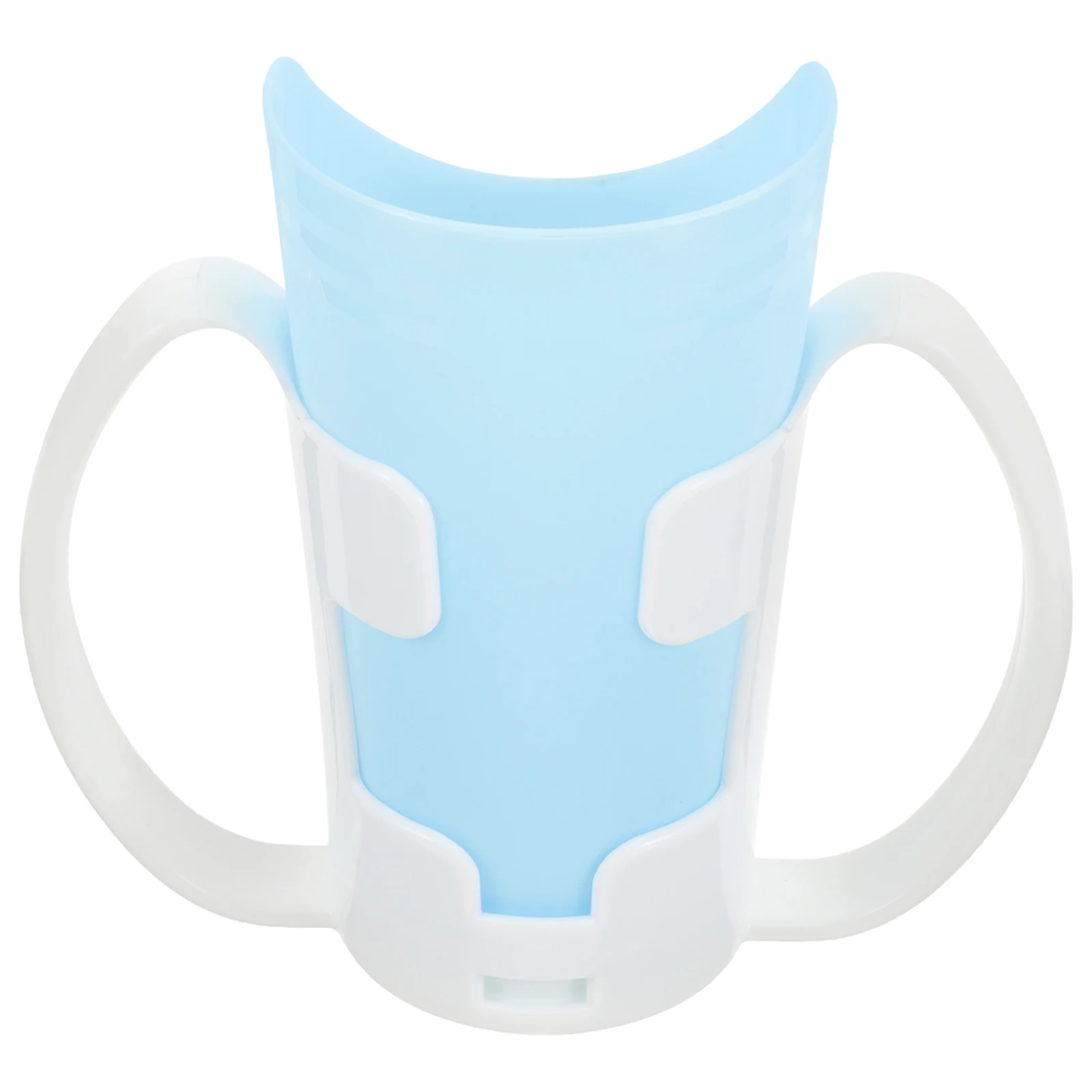 

Elderly Care Cup Unbreakable Drinking Choking Proof Feeding Cups Spill Proof Adult Maternity Blue Holder 300ml Disposable
