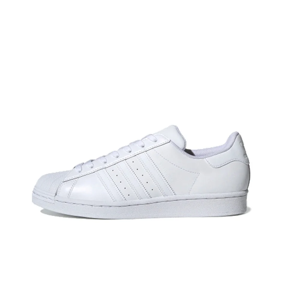 

adidas Originals SUPERSTAR Classic Versatile Lightweight Low-Top Skate Shoes Unisex White EG4960