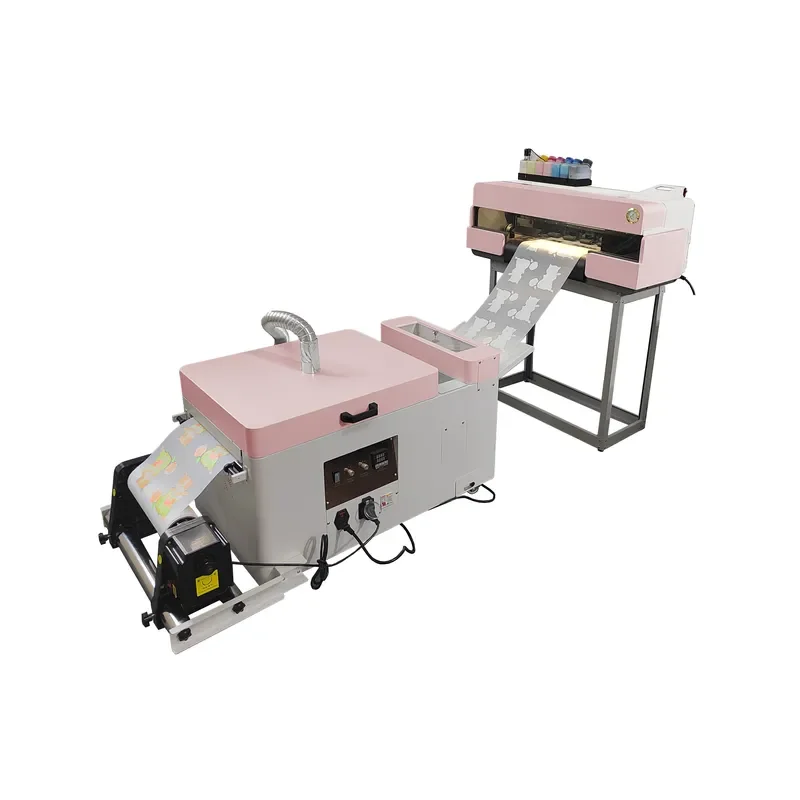 High Quality DTF Printer Printing Machine A3 A3+ Clothing Pattern Customization with DTF Inks PET Film Heat Press Machine