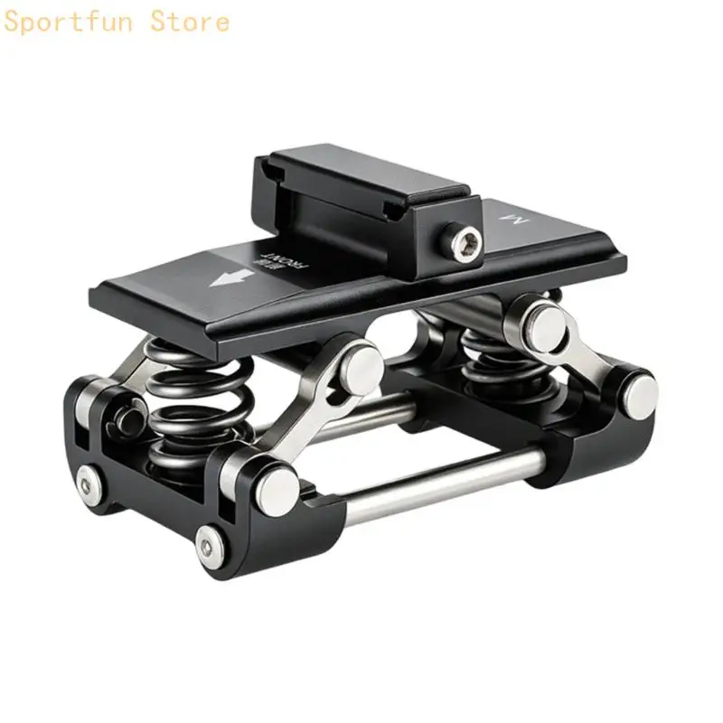 Suspension Shock Damper Comfort Mount for Cycling with Metal Frame and Two Spring Under Support Unit Use Form X7JD