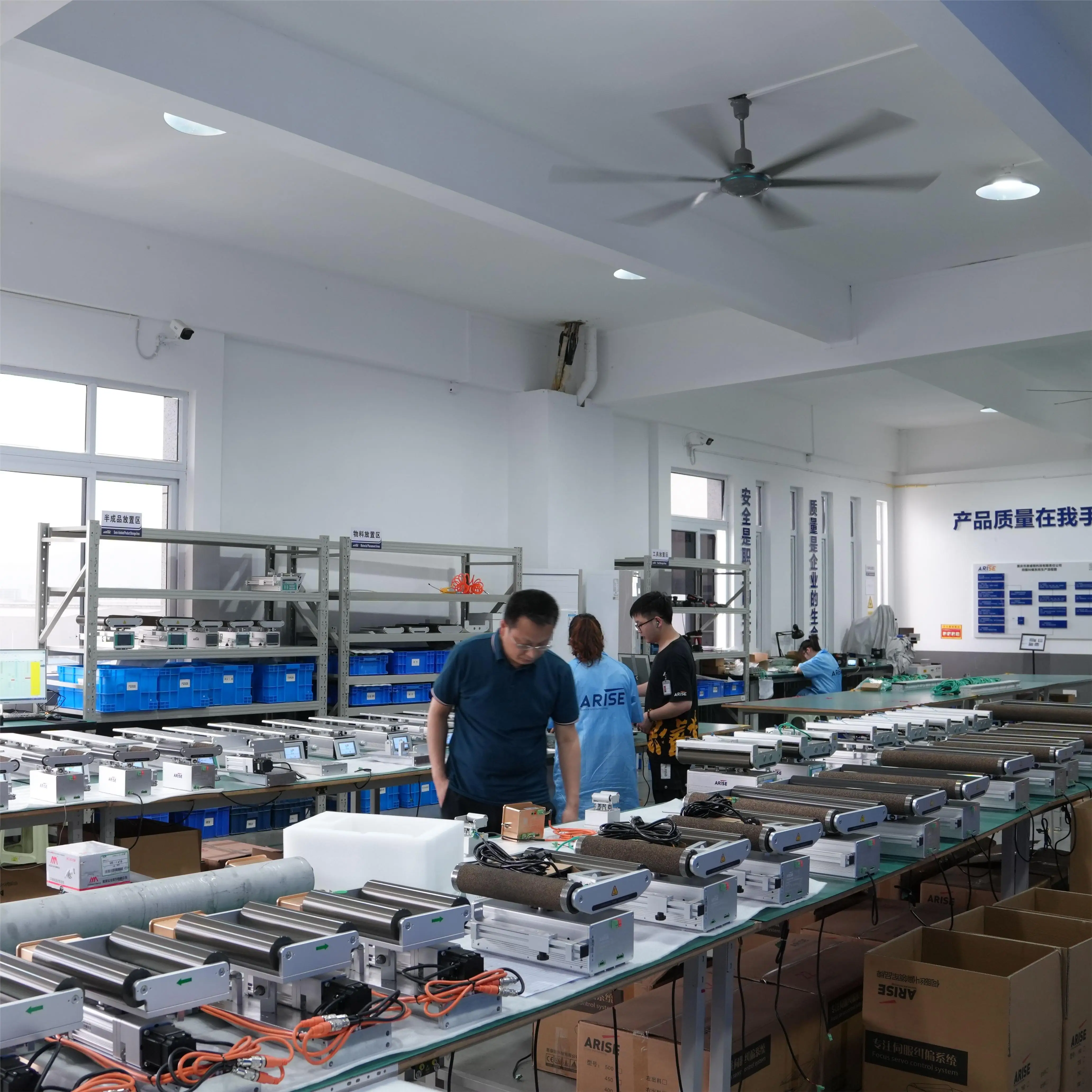 Sistem Pemandu Web Servo DC 24V Bersertifikasi TLF CE