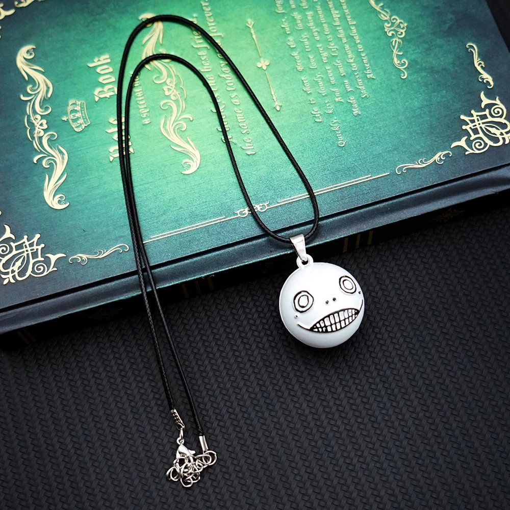 NieR Automata Necklace for Women Men Metal Necklaces Game Jewelry Pendant Chains Choker Collares Charm