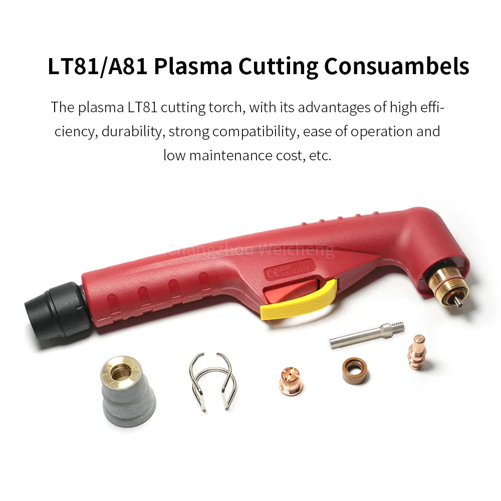 트라피멧 공냉식 플라즈마 토치 A81 LT81 플라즈마 절단 수동 토치 헤드 PF0140