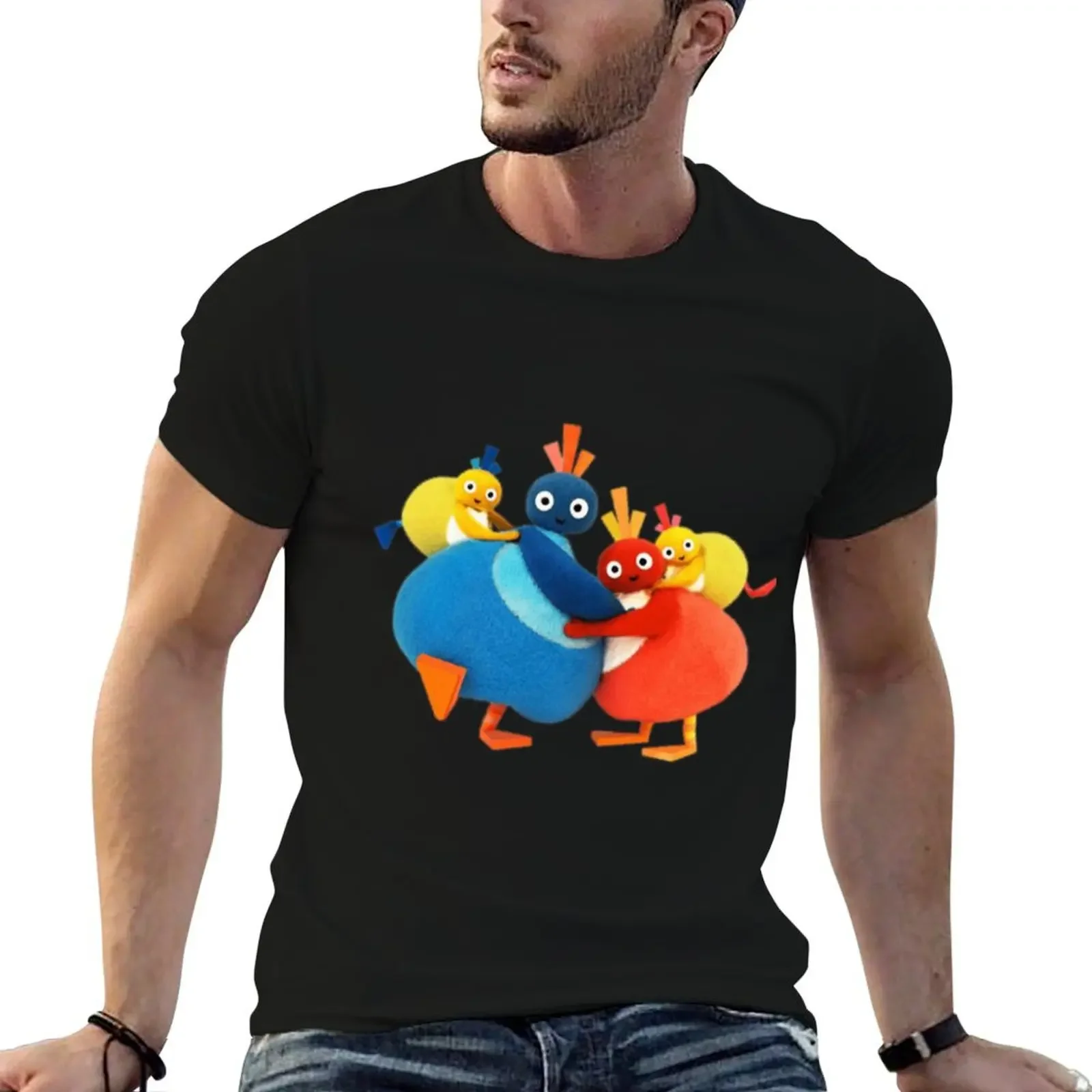 

Twirlywoos Cute Characters T-Shirt baggy shirts plain blanks luxury clothes men