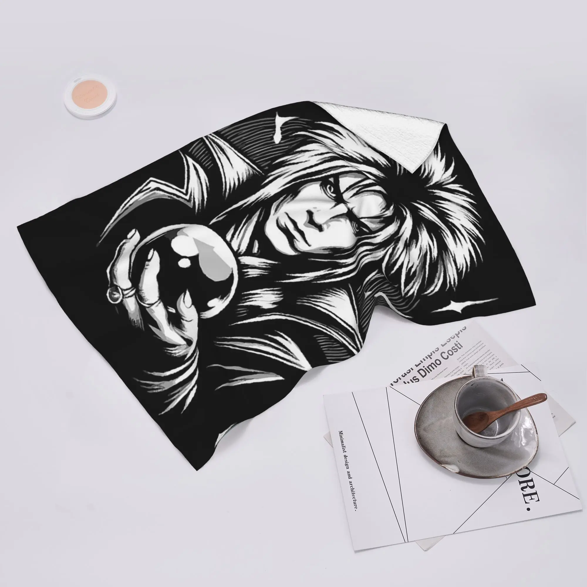 Custom Jareth The Goblin King Labyrinth- It's Only Forever Soft Face Towel Quick Dry Pool Bath Cotton Towels Breathable