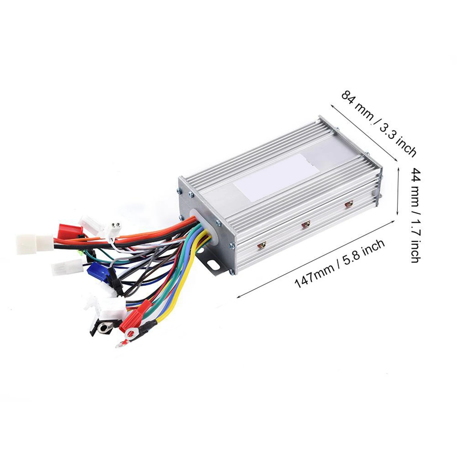 

500W Motor Brushless Controller, 48V 500W Brushless Motor Sine Wave Controller for Electric Bicycle Scooter