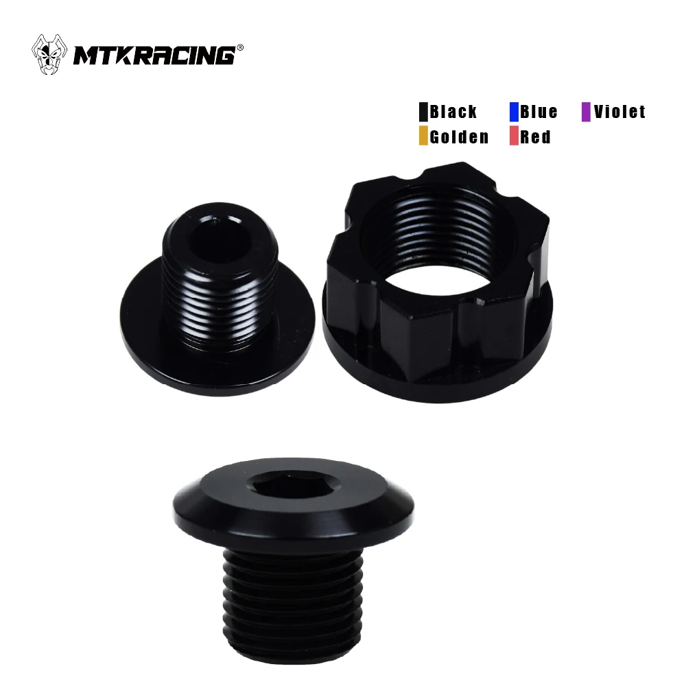 For Surron UltraBee CNC Machined Aluminum Rear Wheel Spindle Nut Motorcycle Exclusive Component Five Colour Assortment
