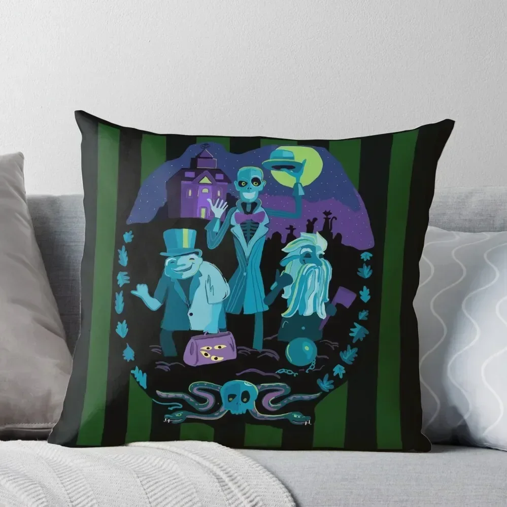 Haunted Mansion Throw Pillow Sofa Cushion Cover Luxury Living Room Decorative Cushions Luxury Pillow Case pillow