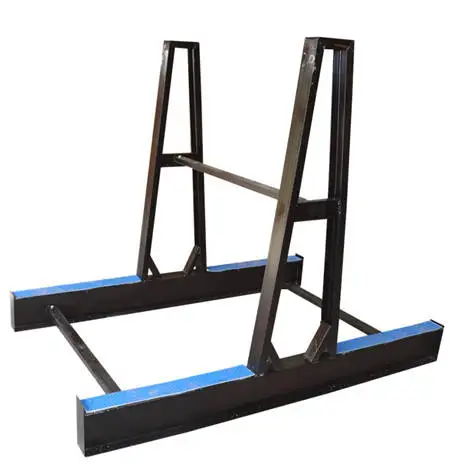 Hot Selling Marble Storage A-Frame Rack High Quality Steel with Three Crossbars Corrosion Protection Feature