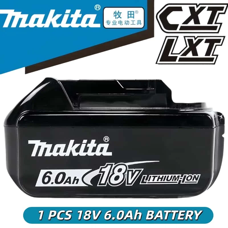 

NEW Makita 18V 6Ah 18650 Battery for DTD173 DTW190 BL1830B BL1850B BL1850 BL1840 BL1860 BL1815 Makita power tools 18V Batteries