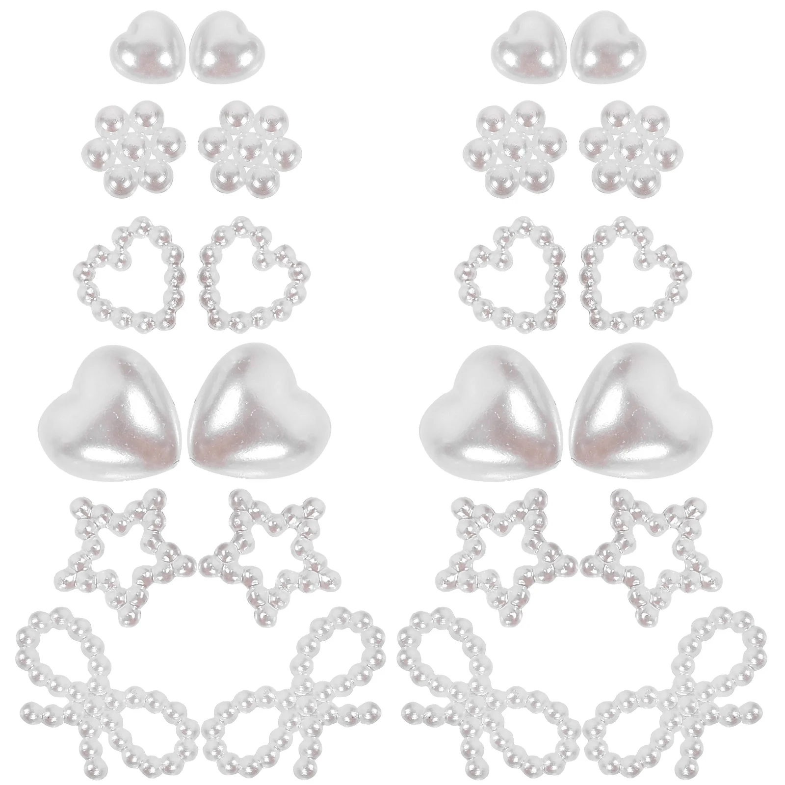 

Jewelry Nail Decoration Fashion Signal Lights Tiered Pearl DIY Manicure Accessories