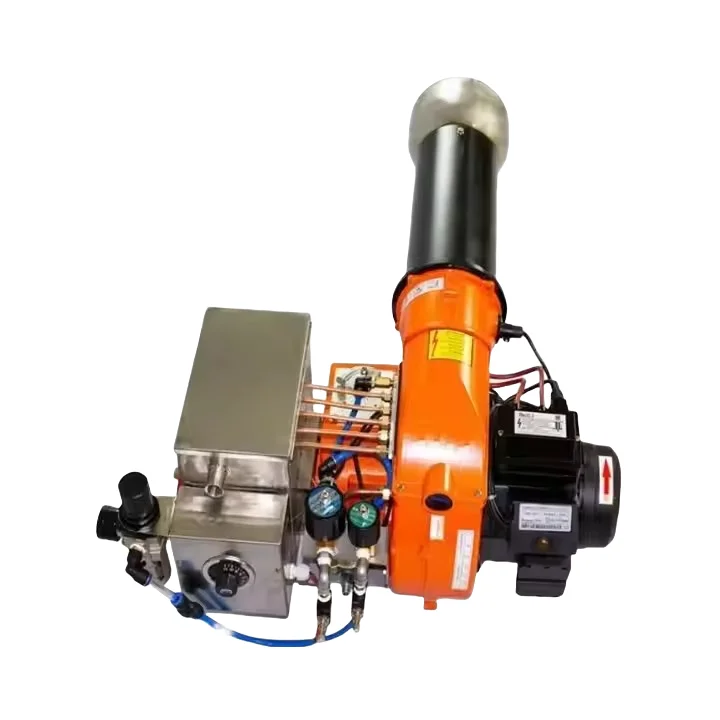 New Condition 400kw Economizer Heavy Waste Oil Burner Dual-Stage Air Heater Oil Atomization Multiple Fuel Boiler Burner Powder
