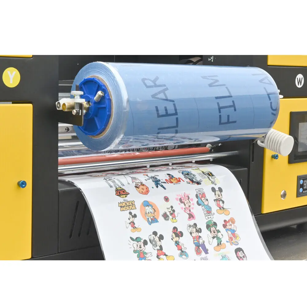 The hot selling A3 two heads Xp600 2in1 small digital uv dtf inkjet flatbed printer For phone case pvc film printing pen sticker