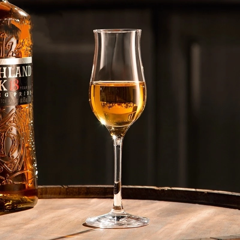 Copita de nivel profesional, copa de cristal de alta calidad para whisky, gafas de degustación, copa de whisky, licor, taza de tulipán de Sherry